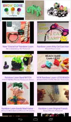 Rainbow Loom New Designs android App screenshot 9