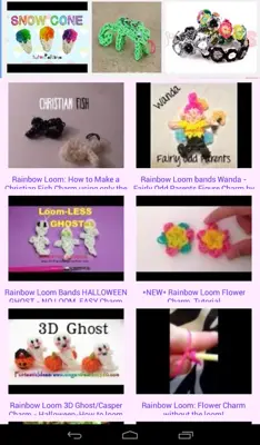 Rainbow Loom New Designs android App screenshot 12