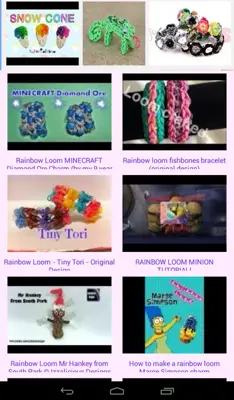 Rainbow Loom New Designs android App screenshot 13