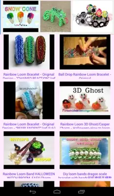 Rainbow Loom New Designs android App screenshot 14