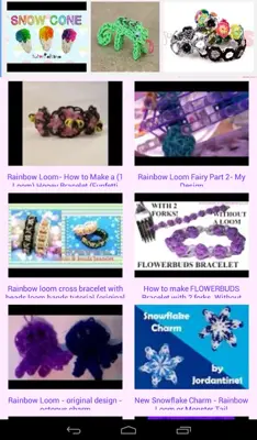 Rainbow Loom New Designs android App screenshot 4