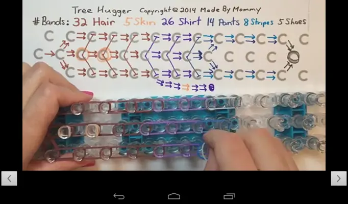 Rainbow Loom New Designs android App screenshot 5